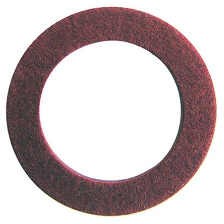 LARSEN SUPPLY CO 02-1872P 0.5 x 0.75 x 0.03 in. No.21 Fiber Washer, 10PK 139394